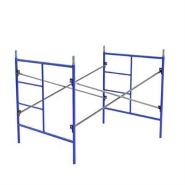 Bon Tool Scaffold Kit -- (2) 5' X 4'-6"' Frames With Pins And (2) 7' Braces 34-335